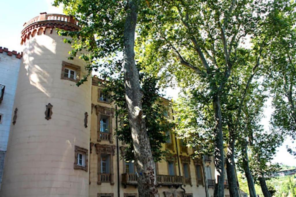 Au coeur de ville avec terrasse Céret Extérieur photo